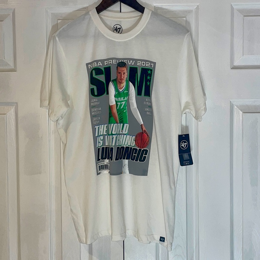 SLAM x 47 Brand Luka Doncic Dallas Mavericks Cover Tee
